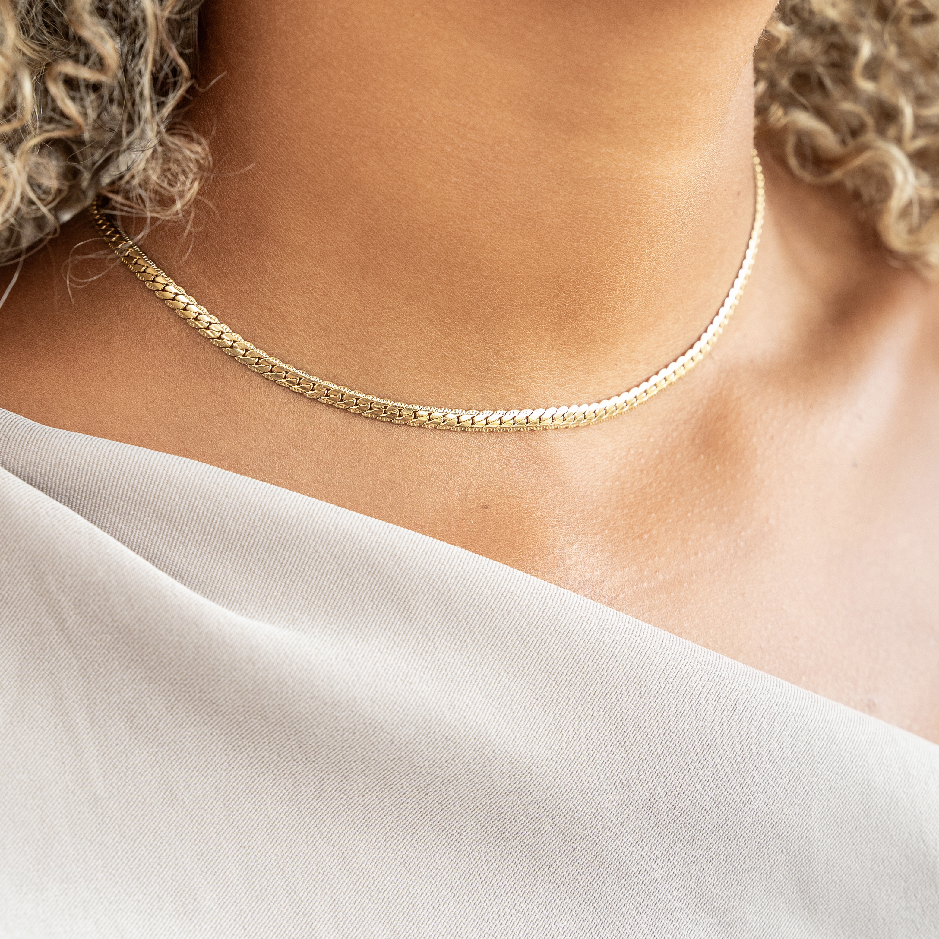 Necklace basic bold chain