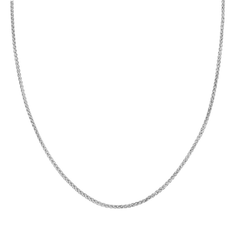 Necklace basic round silver