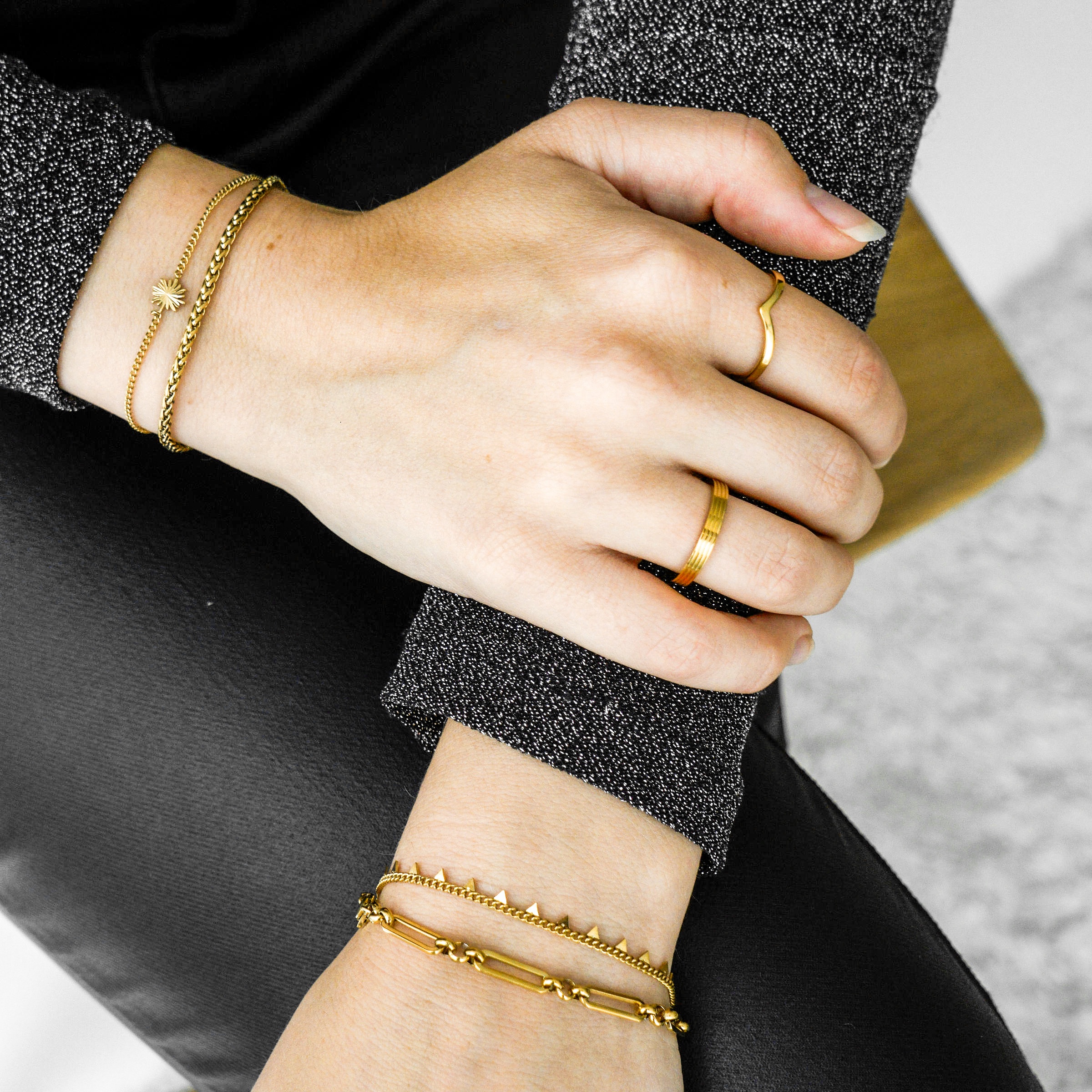 Armband gevlamd zonnetje Armband gevlamd zonnetje