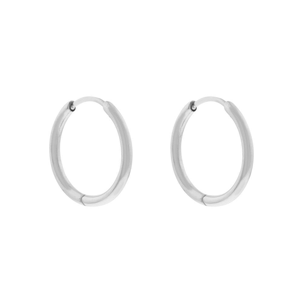 Earrings hoop basic large