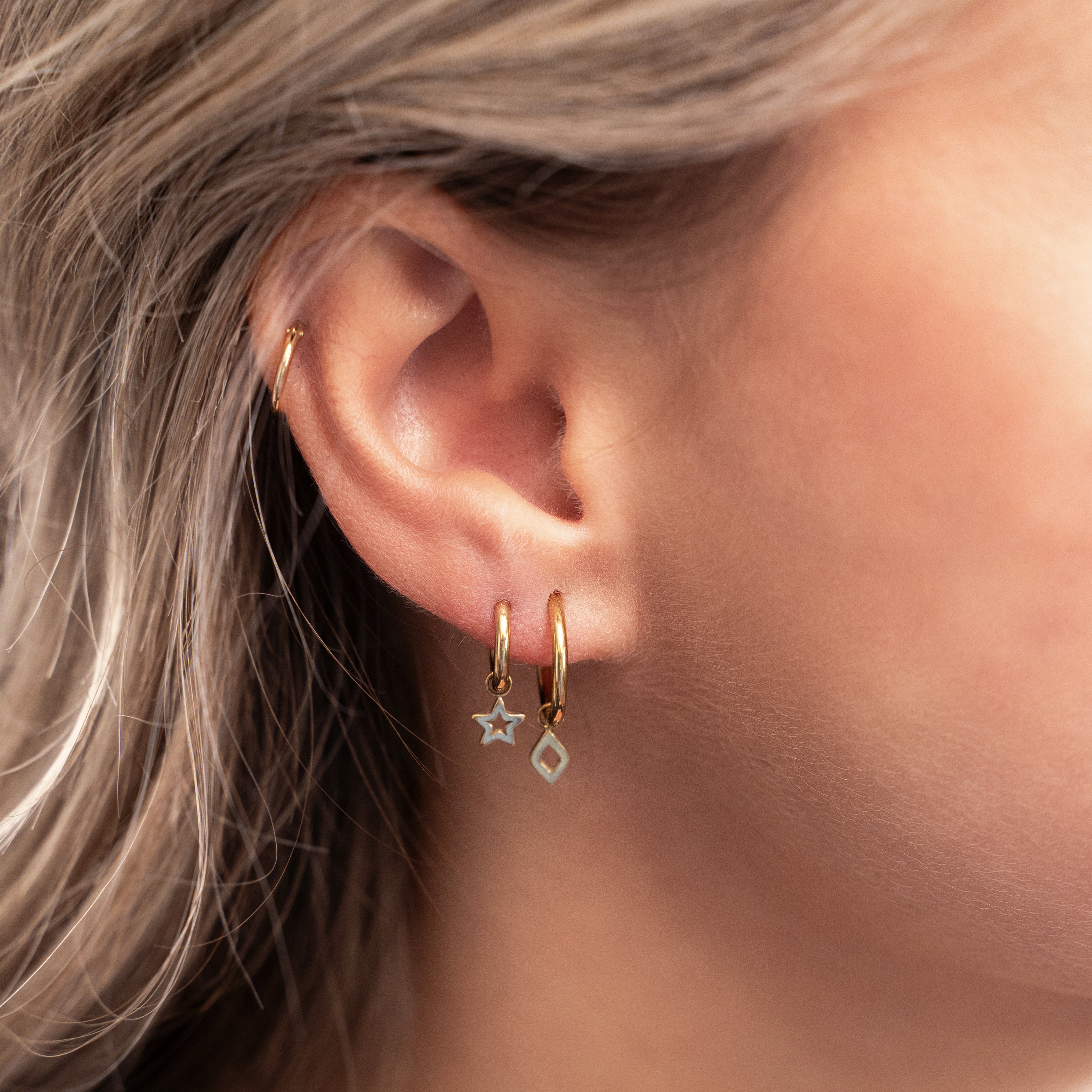 Earrings hoop basic small