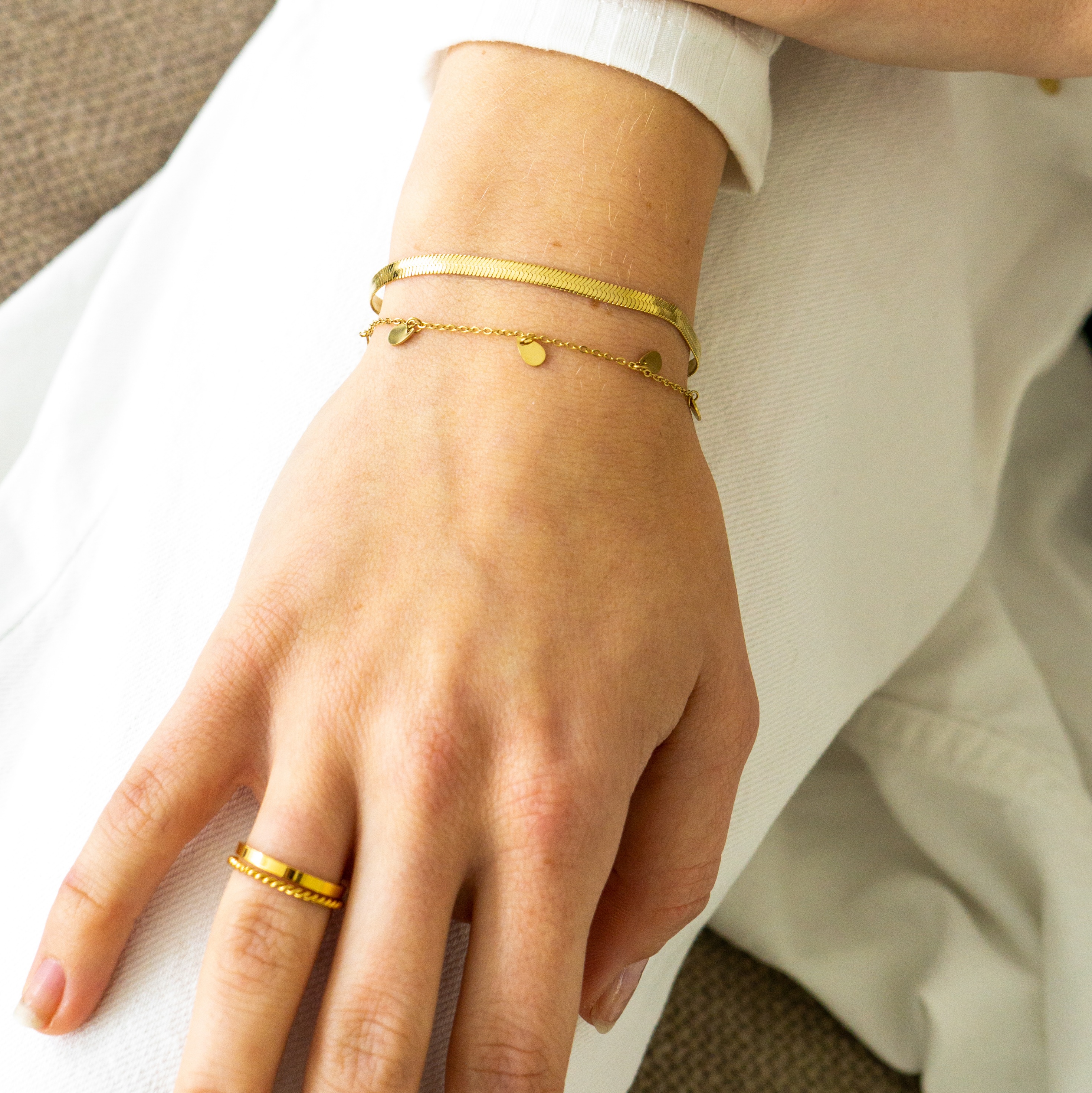 Armband basic plat Armband basic plat