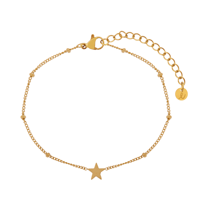 Bracelet share star gold