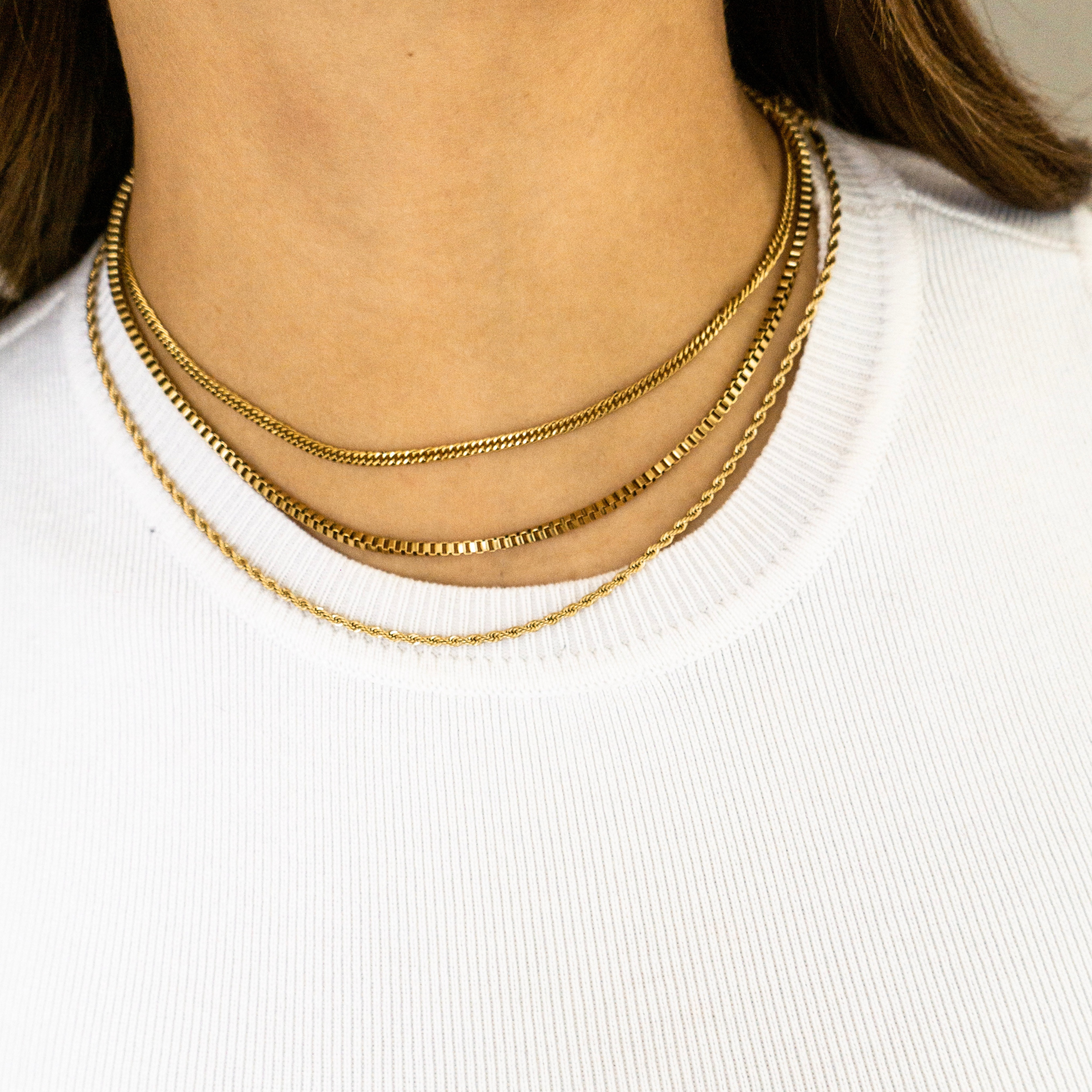 Necklace basic chain