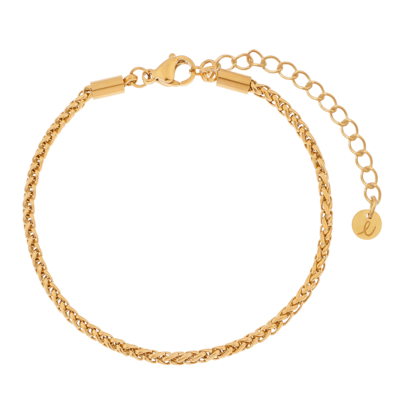 Bracelet basic round gold