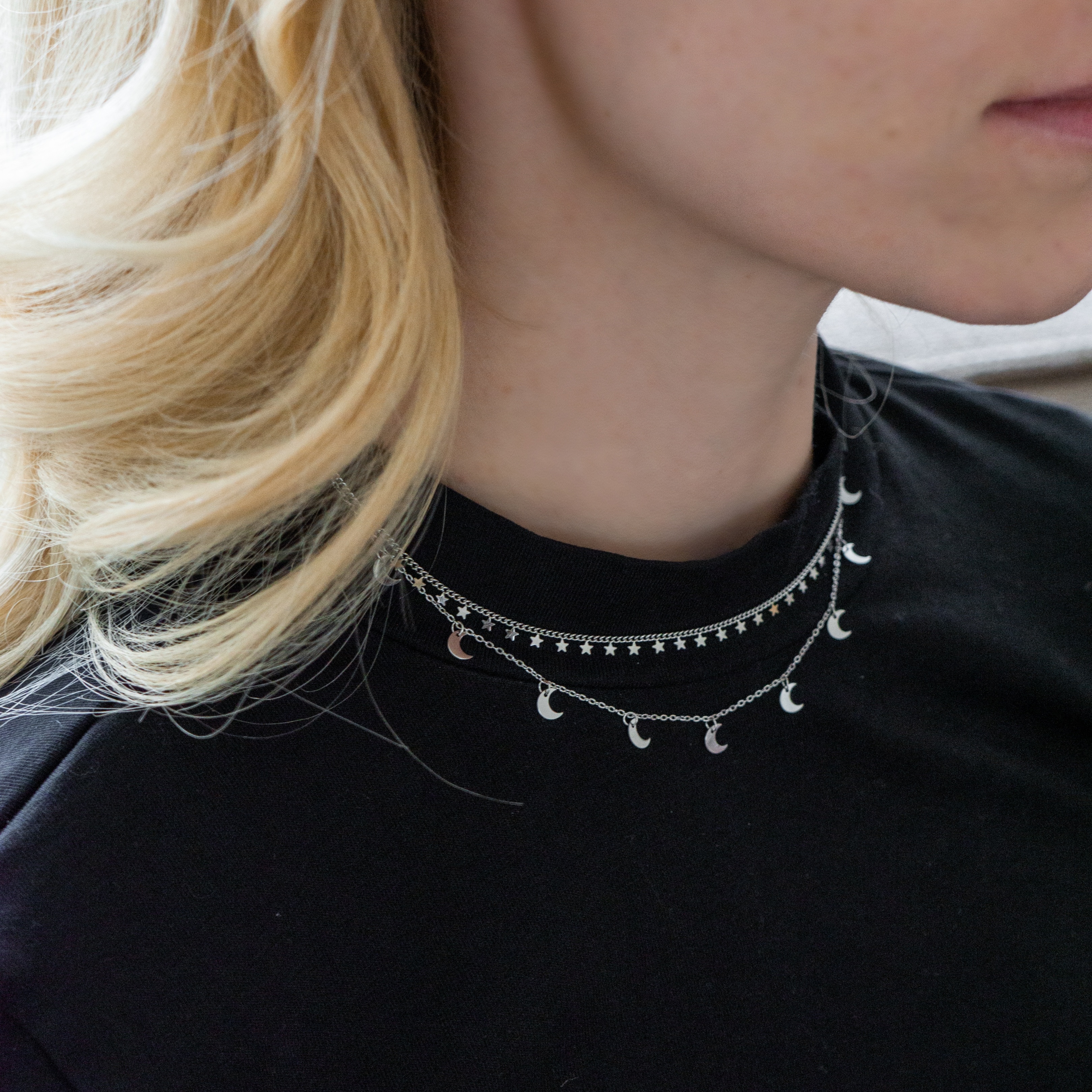 Ketting kleine sterretjes Ketting kleine sterretjes