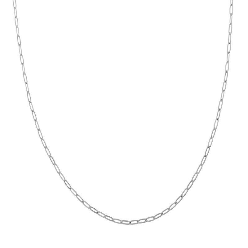 Necklace basic links silver