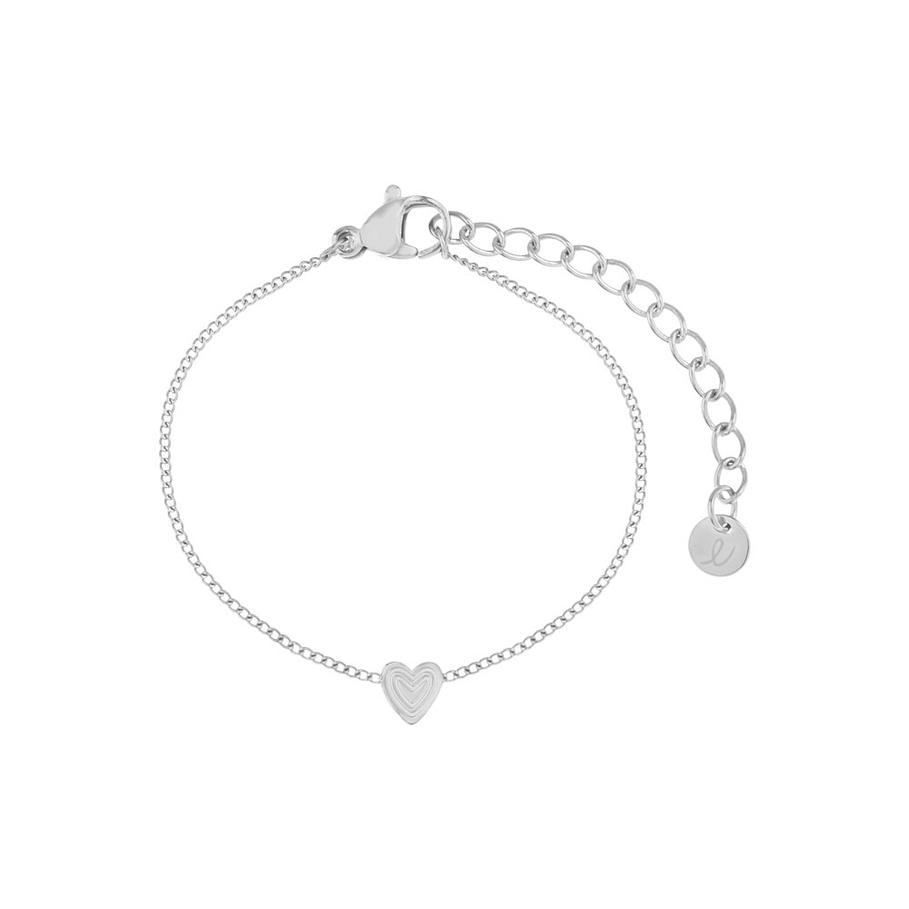 Bracelet cute heart in heart