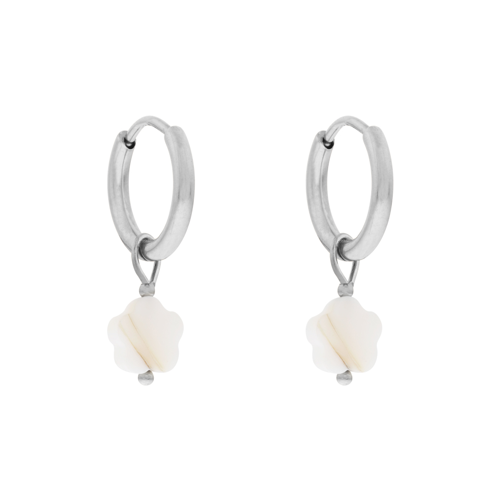 Oorbellen minimalistisch happiness