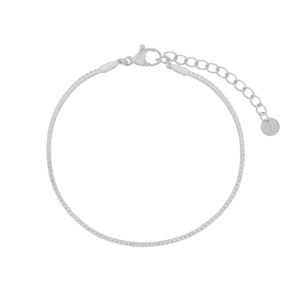 Armband basic minimaal zilver