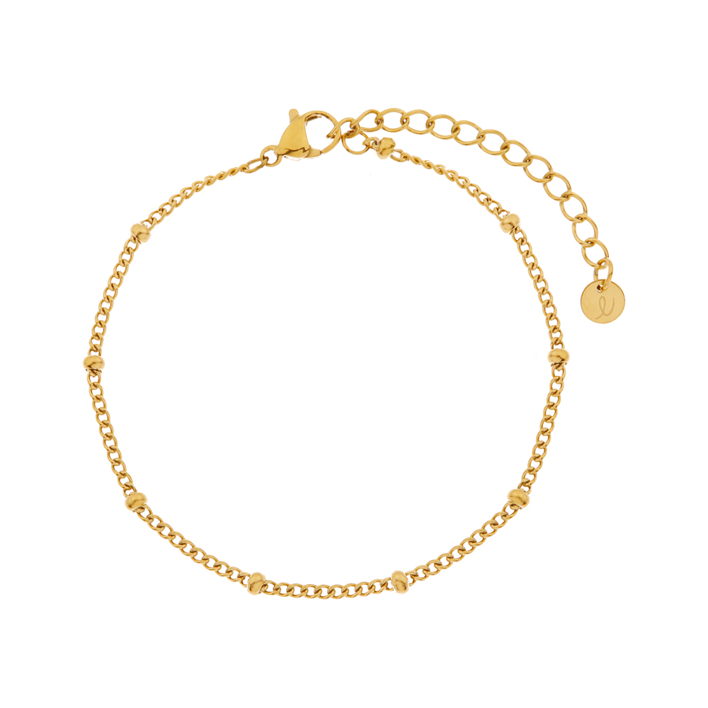 Bracelet basic dots gold