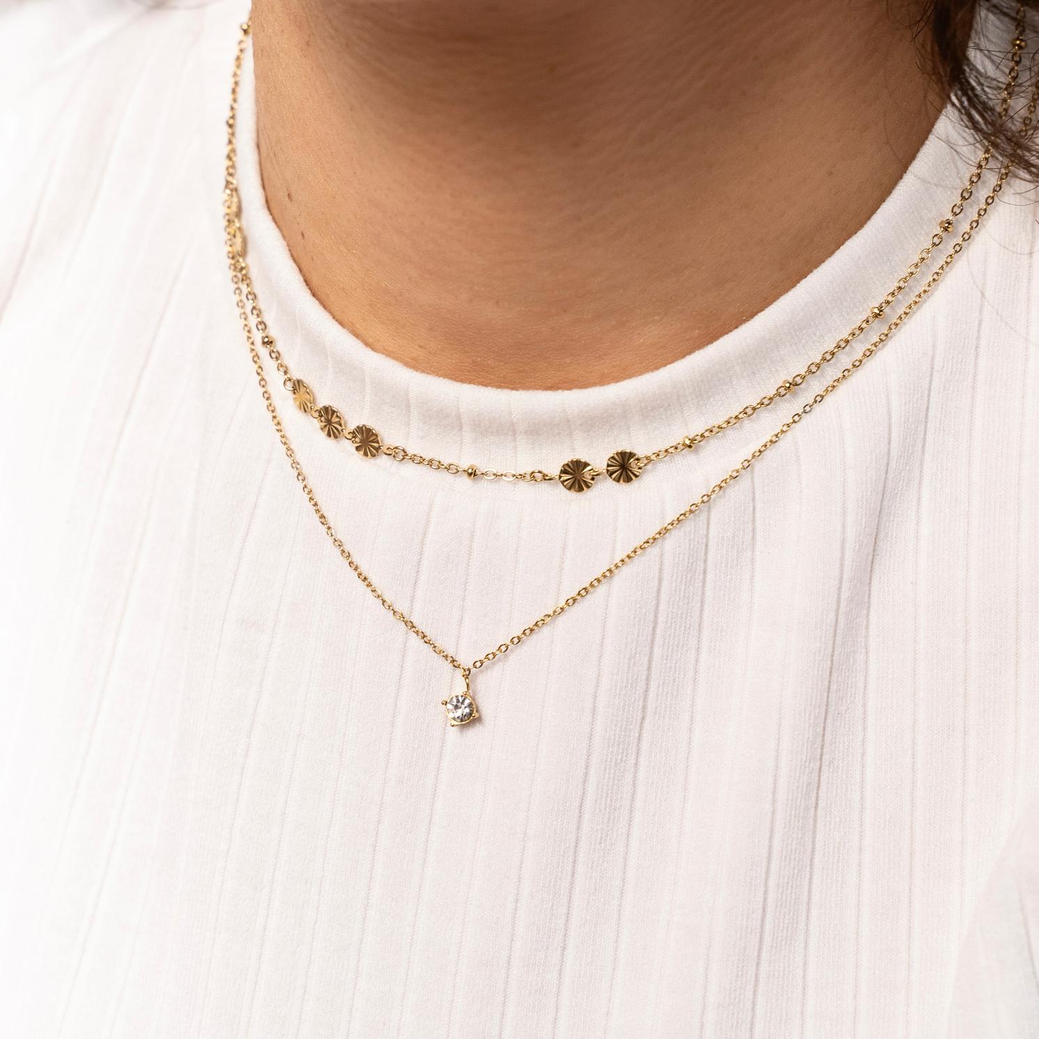 Ketting iconische muntjes Ketting iconische muntjes