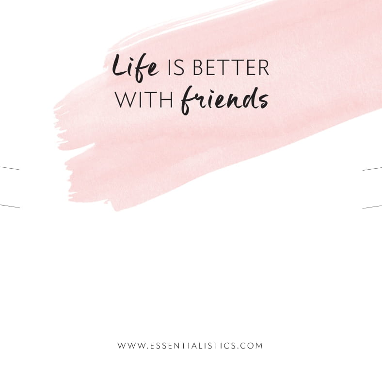 Bracelet card - Life is better with friends Bracelet card - Life is better with friends