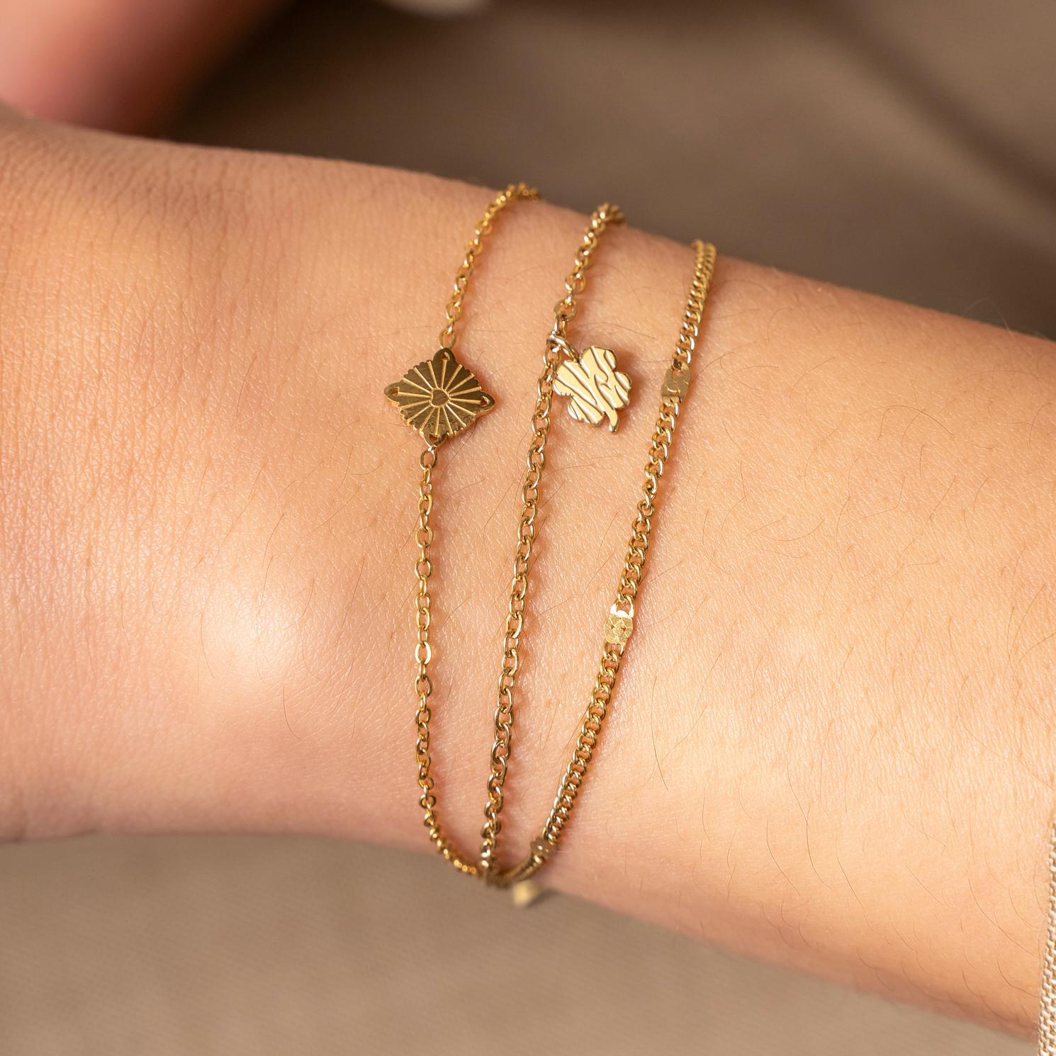 Armband basic muntjes Armband basic muntjes