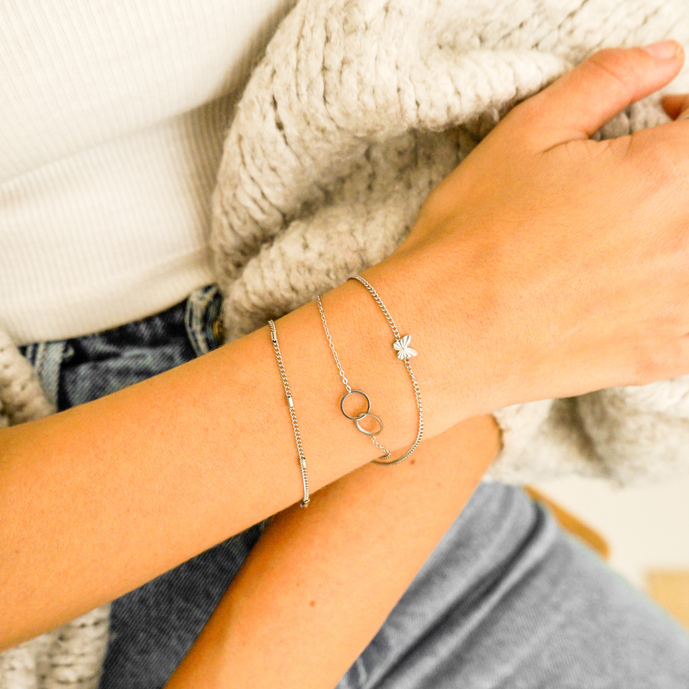 Armband basic staafjes Armband basic staafjes