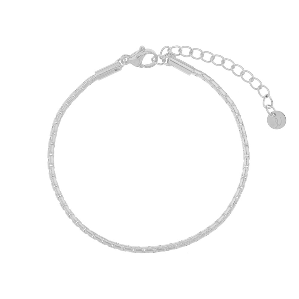 Bracelet basic wire silver